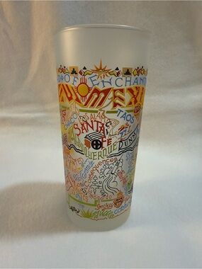 Catstudio New Mexico Frosted Glass Tumbler